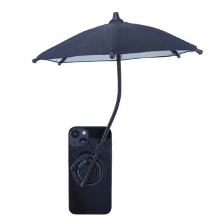 Magnetic mini umbrella for mobile phone