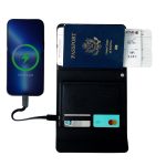 Passport travel power bank with RFID protection 4000mAh