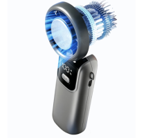 Portable fan with turbo cooling