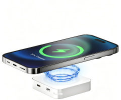 Wireless magnetic power bank 3in1 5000mAh
