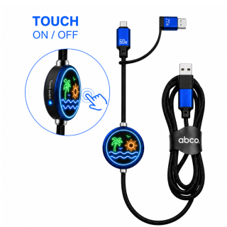 Fast charging data cable 6in1 Touch UC073
