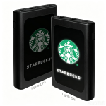 Powerbank 5000 mAh with LED logo