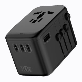 Travel adapter GaN 100W