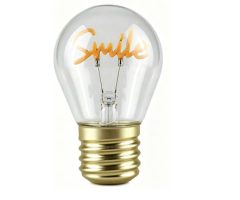 LED decoration in the shape of a light bulb