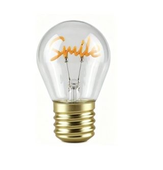 LED decoration in the shape of a light bulb