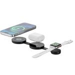 Foldable 3-in-1 wireless charger