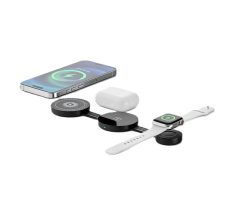 Foldable 3-in-1 wireless charger